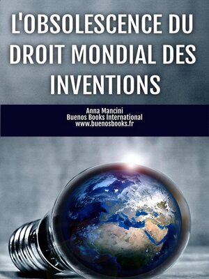 cover image of L'Obsolescence du Droit Mondial des Inventions
